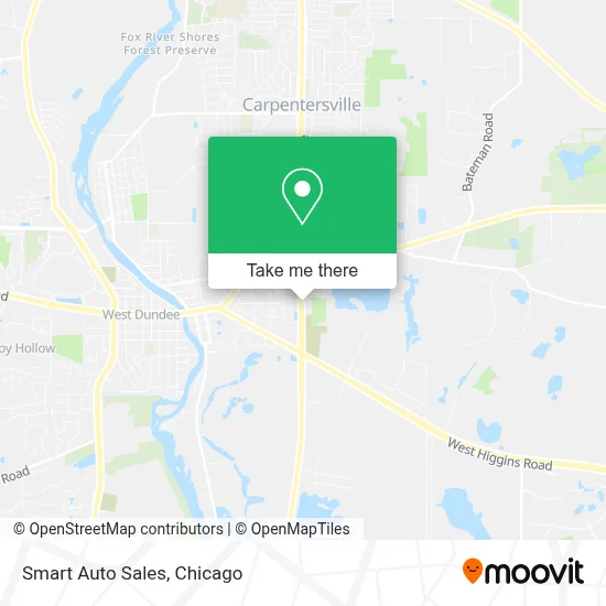Smart Auto Sales map