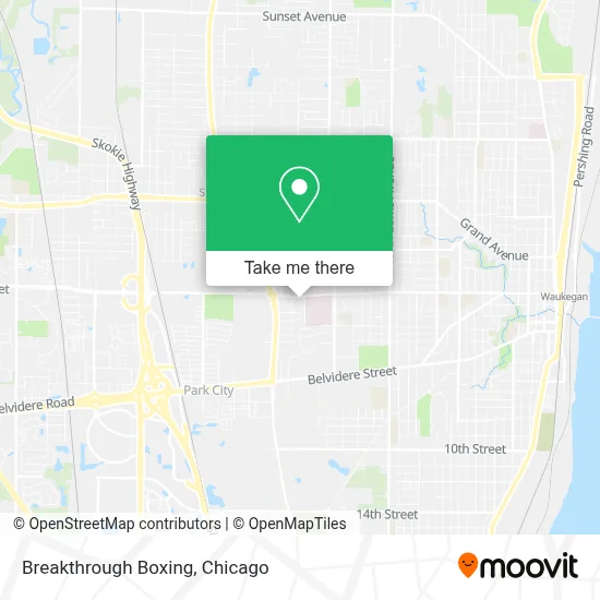 Breakthrough Boxing map