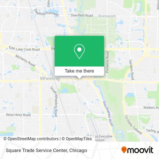 Square Trade Service Center map