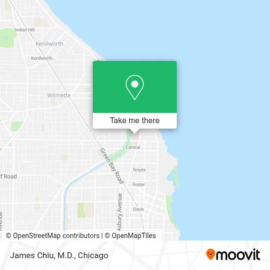 James Chiu, M.D. map
