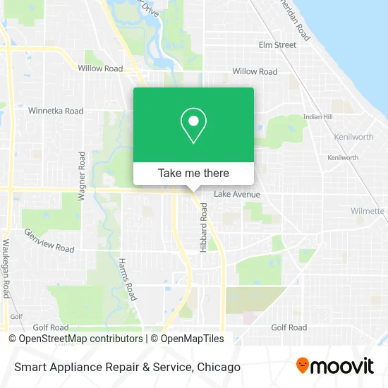 Smart Appliance Repair & Service map