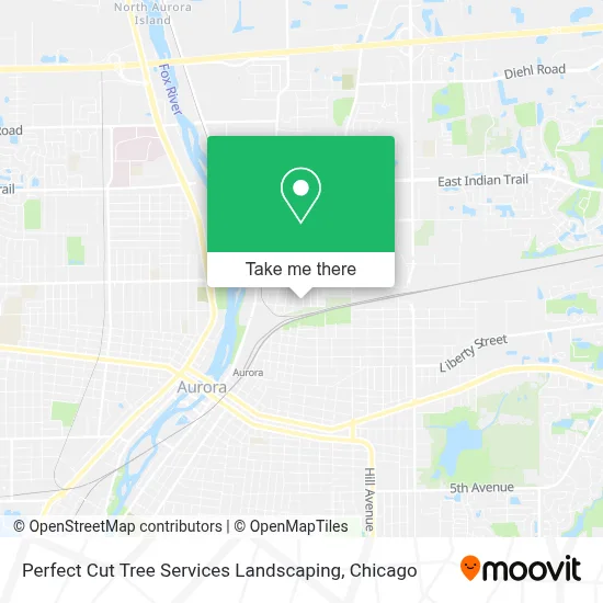 Perfect Cut Tree Services Landscaping map