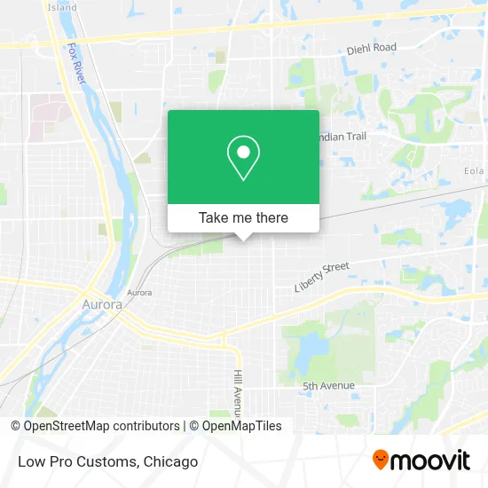 Low Pro Customs map