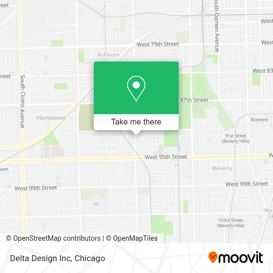 Delta Design Inc map
