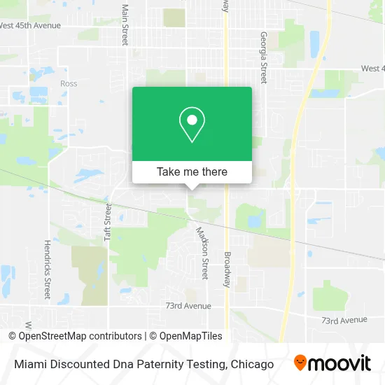 Miami Discounted Dna Paternity Testing map