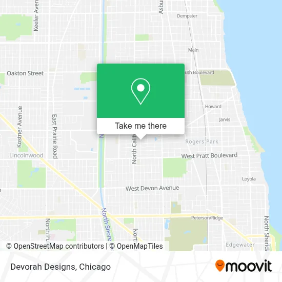 Devorah Designs map