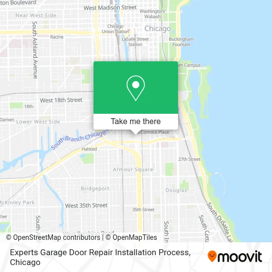 Experts Garage Door Repair Installation Process map