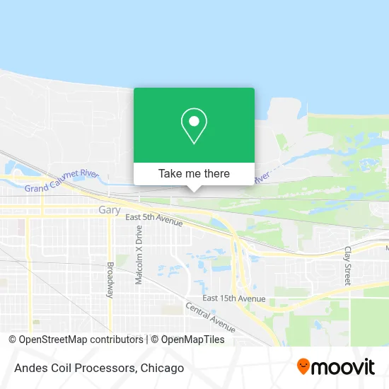 Andes Coil Processors map