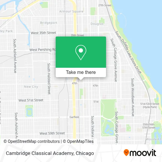 Cambridge Classical Academy map