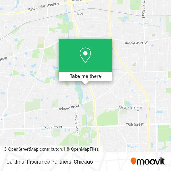 Cardinal Insurance Partners map