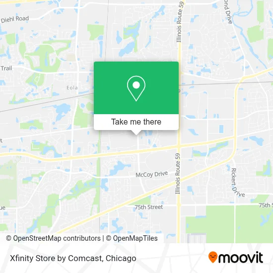 Xfinity Store by Comcast map