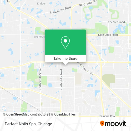Perfect Nails Spa map