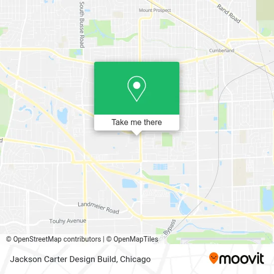 Jackson Carter Design Build map