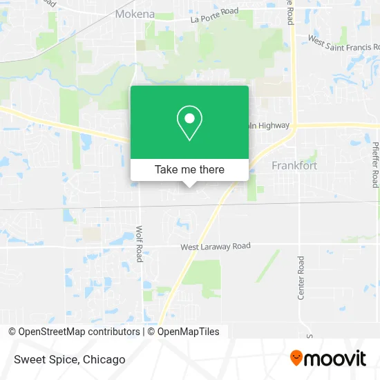 Sweet Spice map