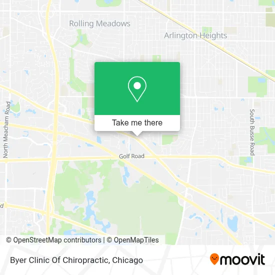 Byer Clinic Of Chiropractic map