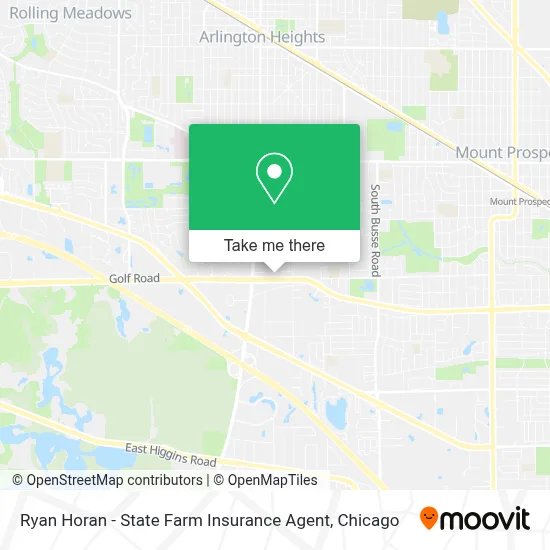 Ryan Horan - State Farm Insurance Agent map
