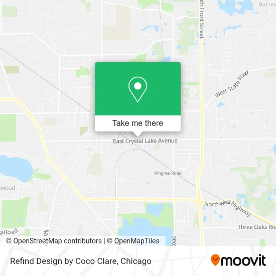 Refind Design by Coco Clare map