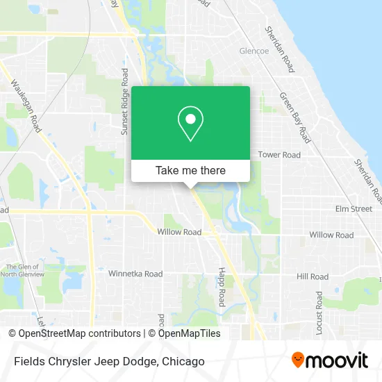Fields Chrysler Jeep Dodge map