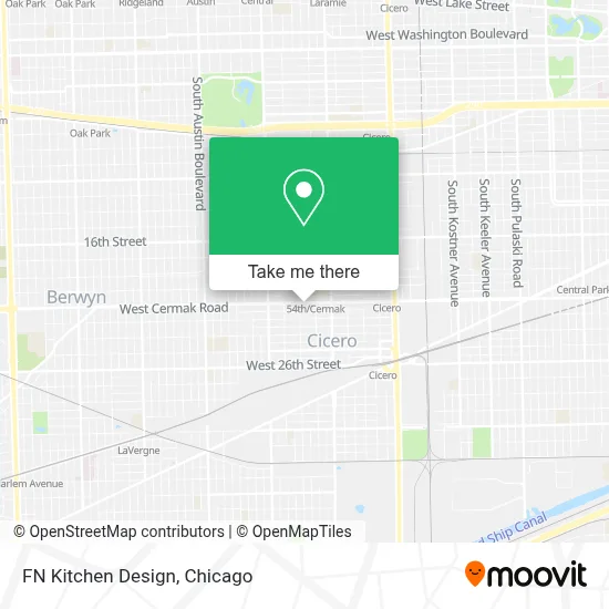 FN Kitchen Design map