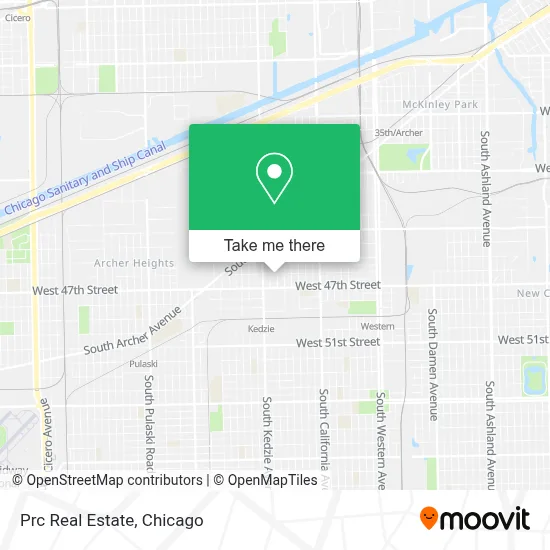 Prc Real Estate map