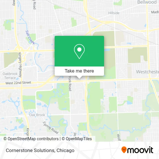 Cornerstone Solutions map