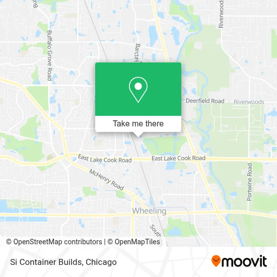 Si Container Builds map