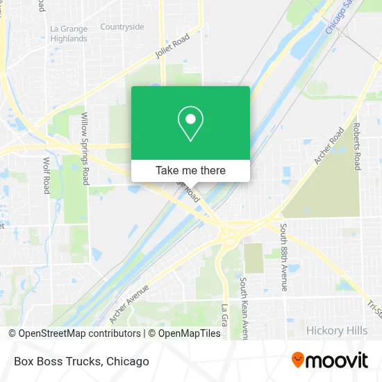 Box Boss Trucks map