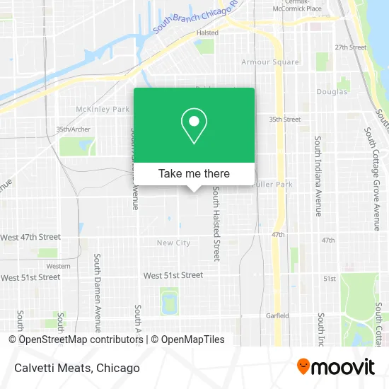 Calvetti Meats map