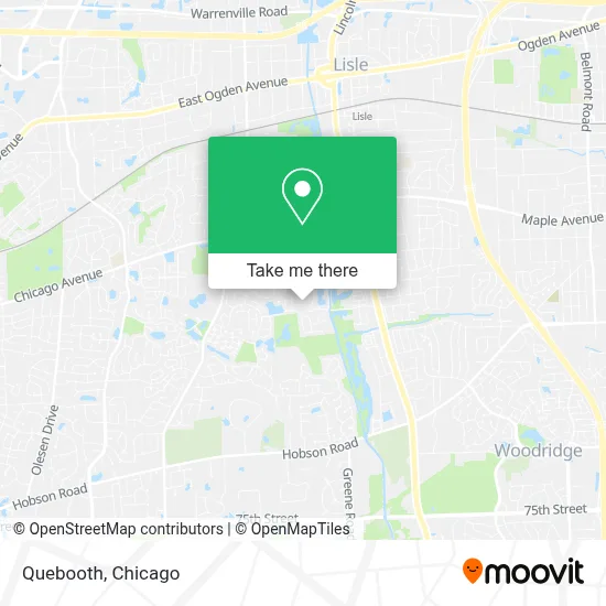 Quebooth map