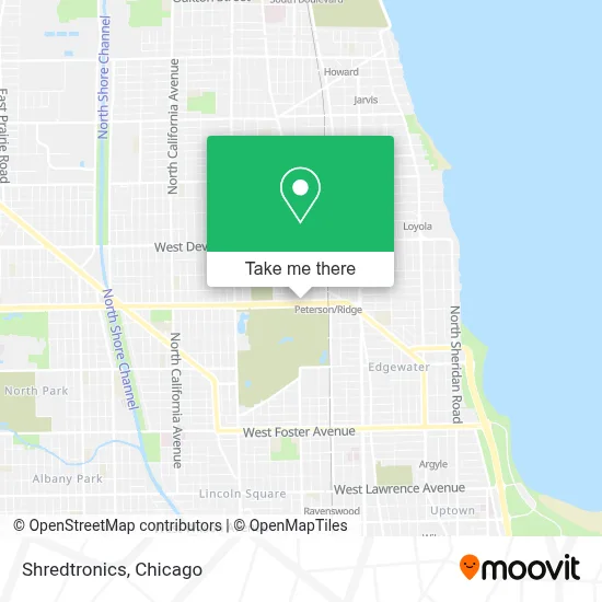 Shredtronics map