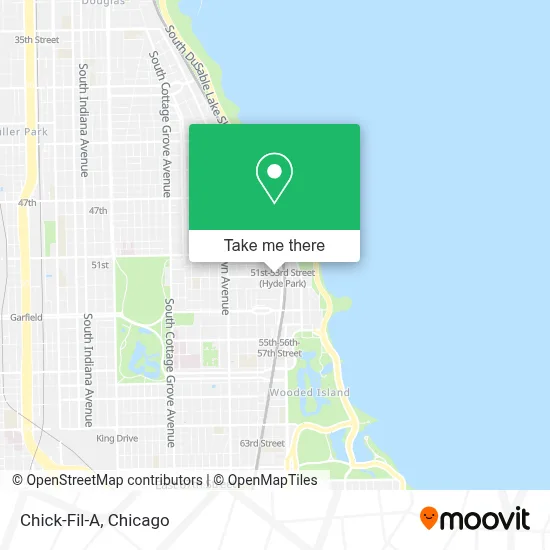 Chick-Fil-A map