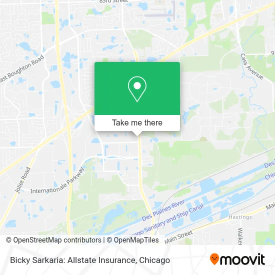 Bicky Sarkaria: Allstate Insurance map