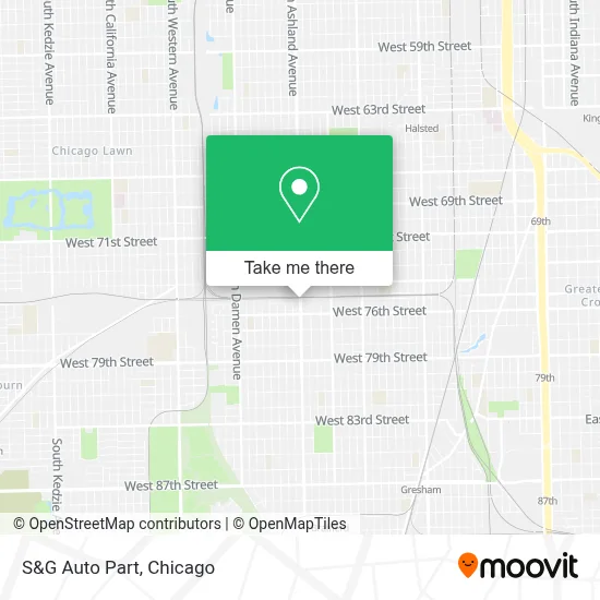 S&G Auto Part map