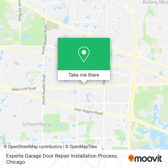 Experts Garage Door Repair Installation Process map