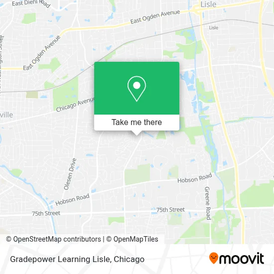 Gradepower Learning Lisle map