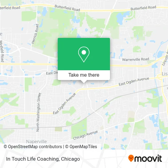 In Touch Life Coaching map