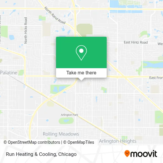 Run Heating & Cooling map