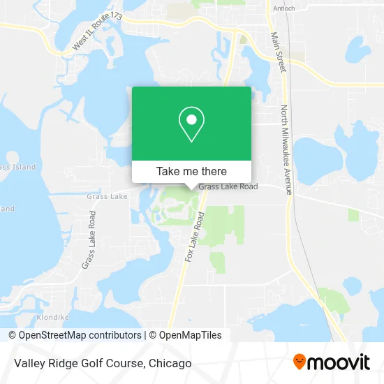 Valley Ridge Golf Course map