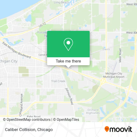 Caliber Collision map