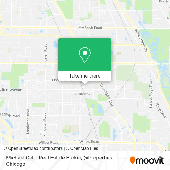 Michael Cell - Real Estate Broker, @Properties map