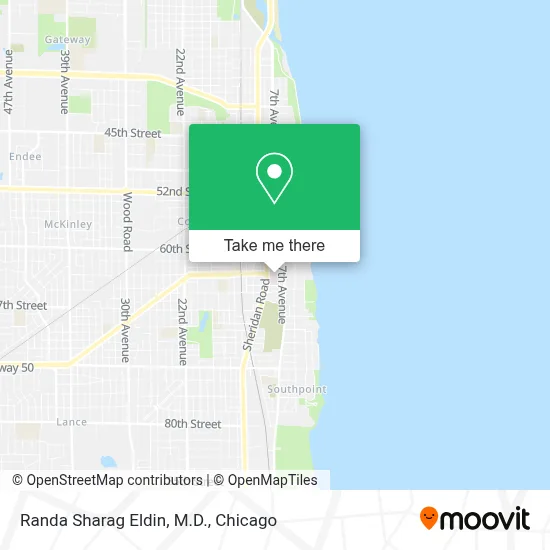 Randa Sharag Eldin, M.D. map