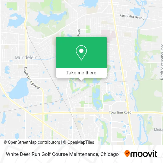 White Deer Run Golf Course Maintenance map