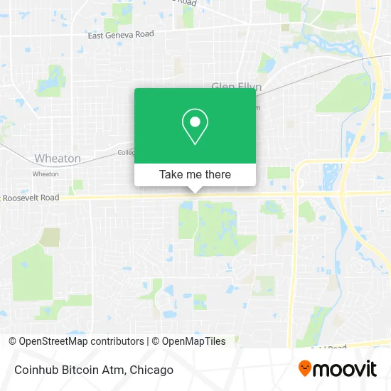 Coinhub Bitcoin Atm map