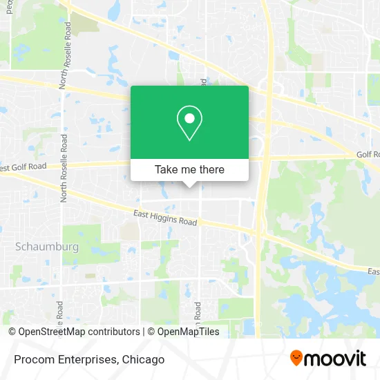 Procom Enterprises map