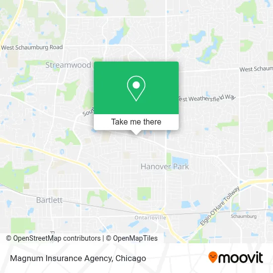 Magnum Insurance Agency map