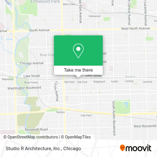 Studio R Architecture, Inc. map