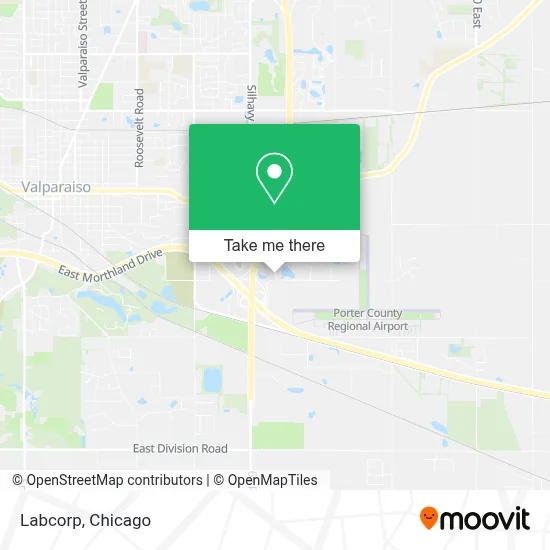 Labcorp map
