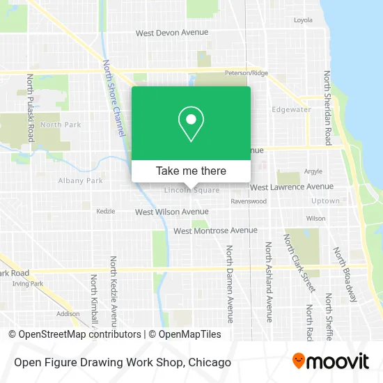 Open Figure Drawing Work Shop map