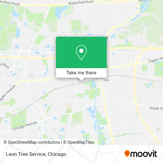 Leon Tree Service map
