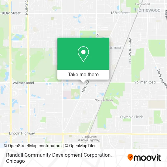 Randall Community Development Corporation map